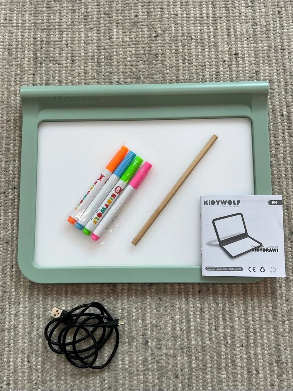KIDYWOLF KIDYDRAW-PRO Light Up Tablet